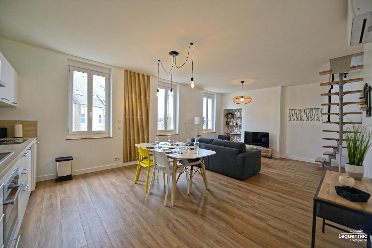 Duplex Appartement 70M2 Atypique Au Coeur Du Mans ルマン エクステリア 写真